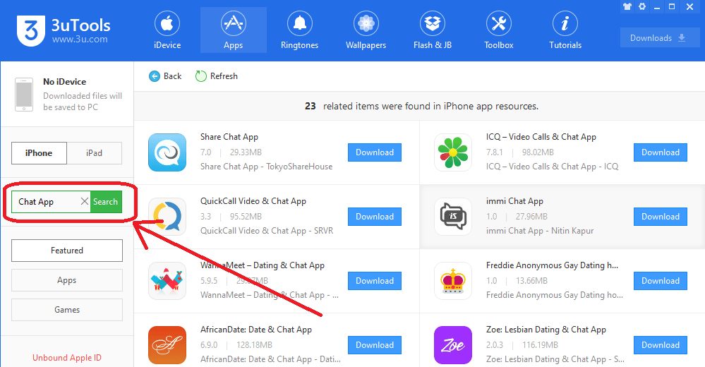 How to download Apps using 3uTools